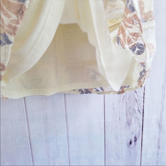 Anthropologie Meadow Rue Anja Lace Top Blouse L - Picture 4 of 7